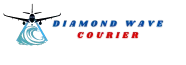 Diamond Wave Courier Logo